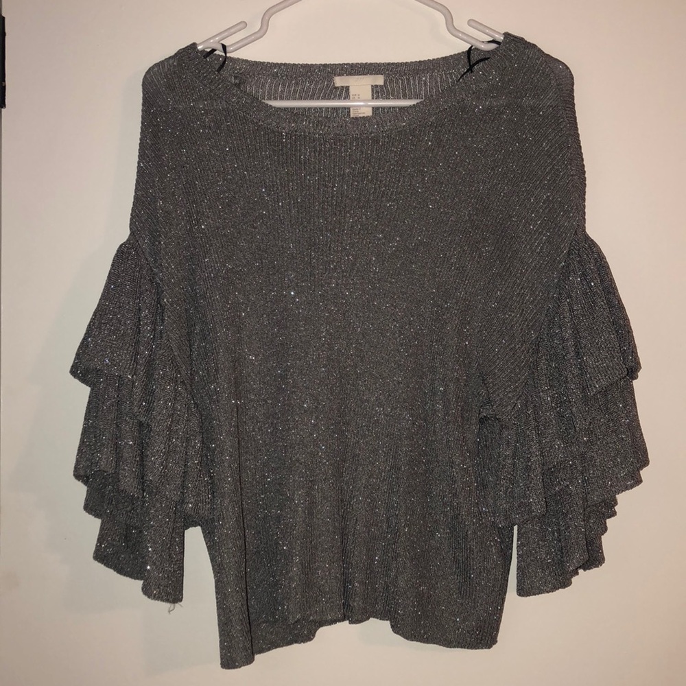 Ruffle Sleeve Shirt
